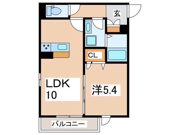 GRAND湘南　B棟の物件間取画像